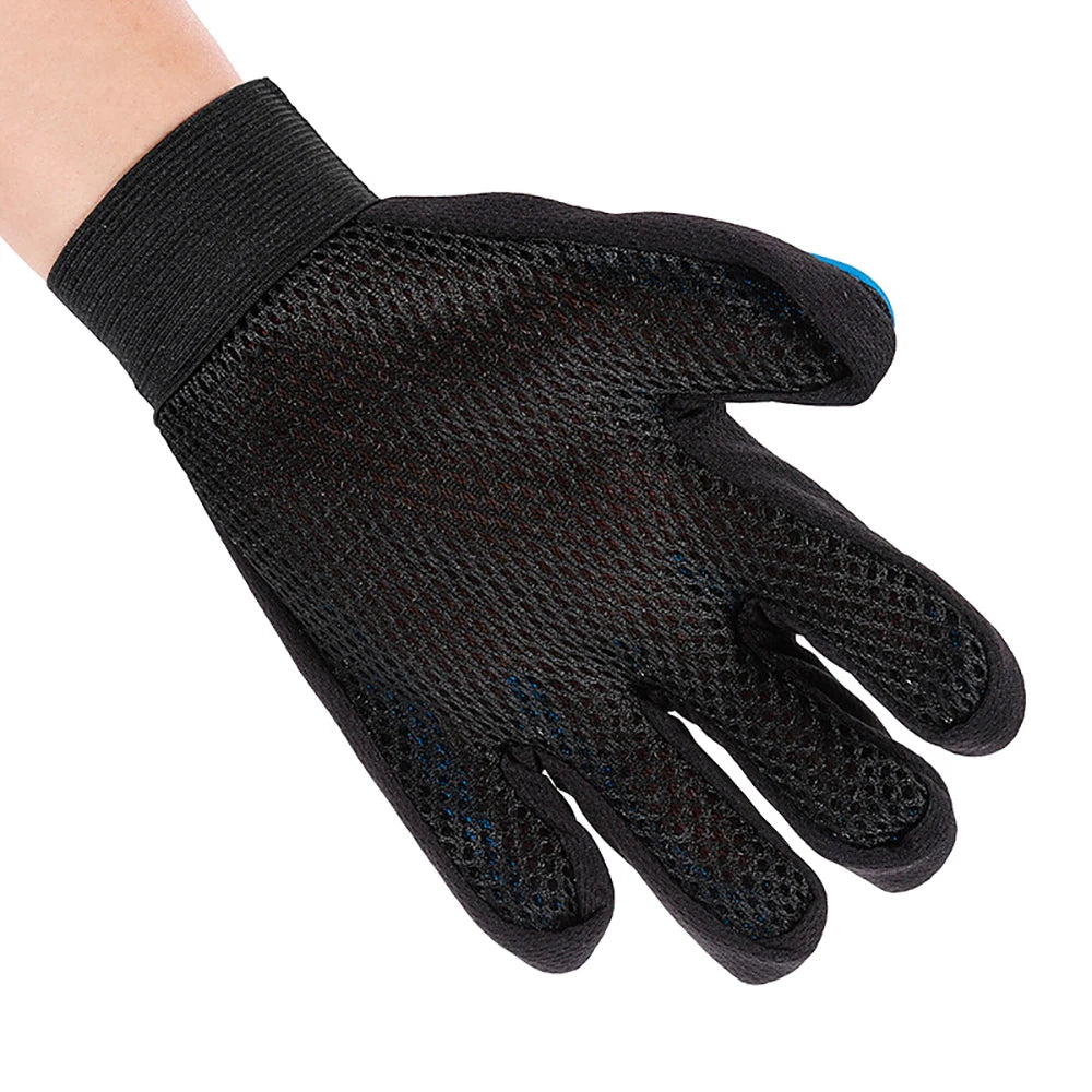 Gants pour enlever les poils d'animaux, massage pour chats