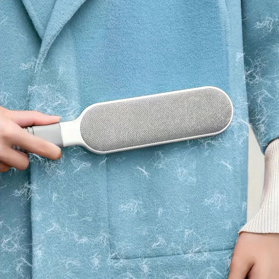 Brosse anti-peluches double face pour animaux de compagnie