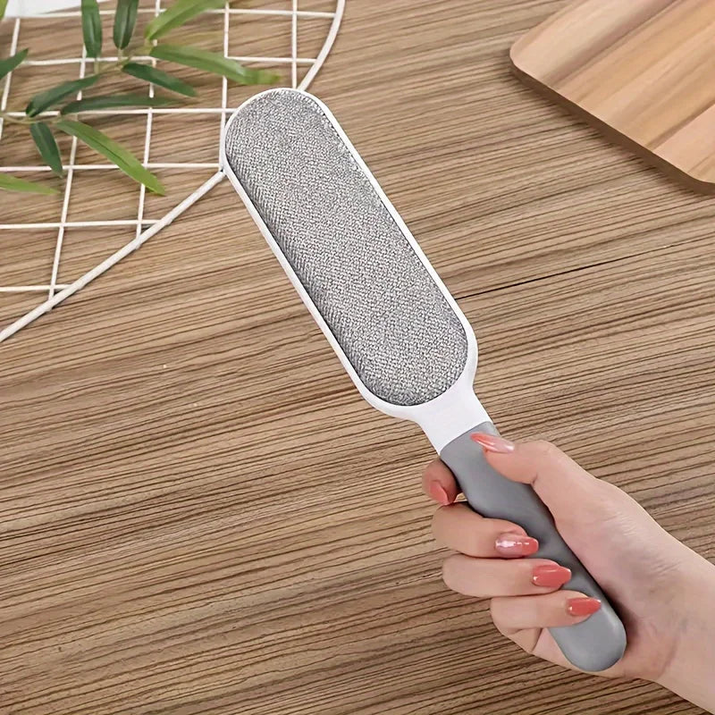 Brosse anti-peluches double face pour animaux de compagnie